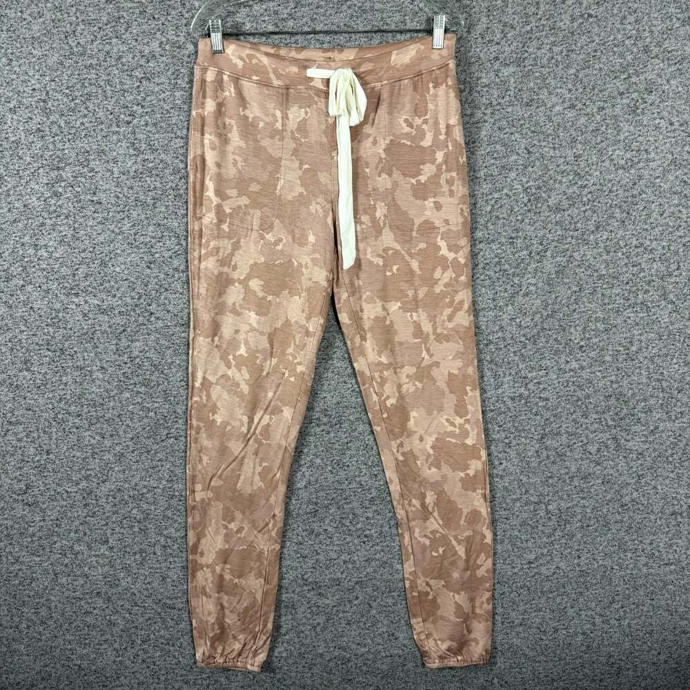 Soma Women's Size Small Long Abstract Camo The Sunday Sweatpant